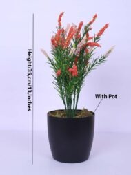 1.1Ft Artificial Mini Potted Plant With Pot - Image 3