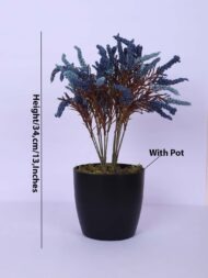 1.1Ft Artificial Mini Potted Plant With Pot - Image 3