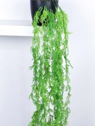 2.6Ft Artificial Hanging Plants With Pot - Image 4
