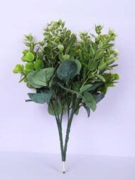 1.1 Ft Artificial Potted Plant With Black Pot - Image 4