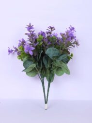 1.1 Ft Artificial Potted Plant With Black Pot - Image 4