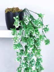 2.2Ft Artificial Hanging Plants With Pot - Image 4