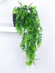 2.2Ft Artificial Hanging Plants With Pot - Image 4