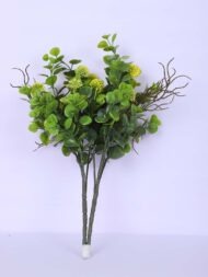 1.3Ft Artificial Eucalyptus Potted Plant With Pot - Image 4