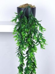 2.2Ft Artificial Hanging Plants With Pot - Image 4