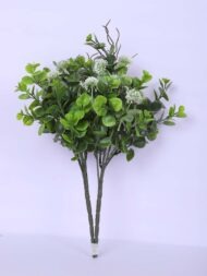 1.3Ft Artificial Eucalyptus Potted Plant With Pot - Image 3