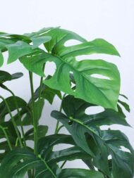 1.8Ft Artificial Monstera Plant With Pot - Image 4