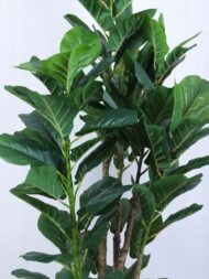 5.1Ft Artificial Fiddle Leaf Fig Tree,With Pot - Image 4