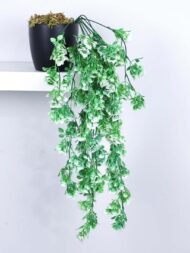 2.2Ft Artificial Hanging Plants With Pot - Image 5