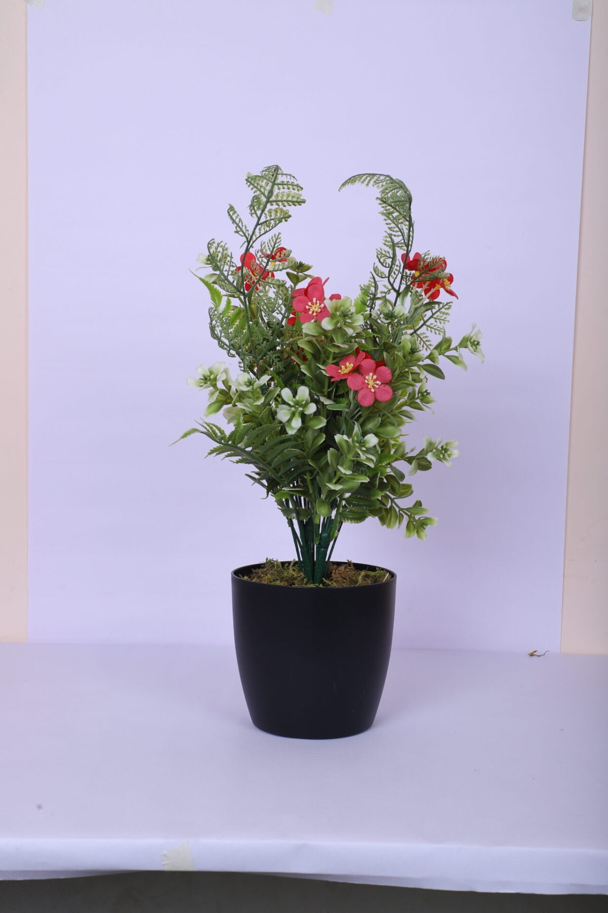1.1Ft Artificial Mini Potted Plant With Pot - Image 3