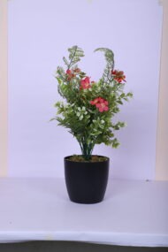 1.1Ft Artificial Mini Potted Plant With Pot - Image 3