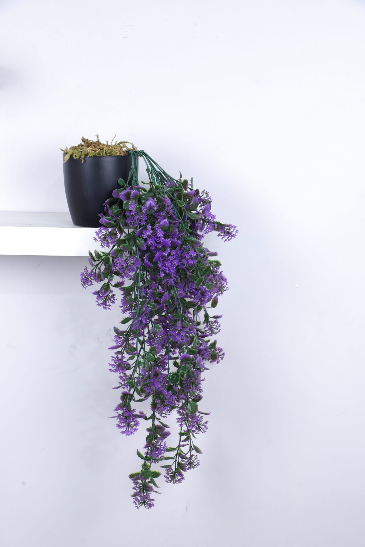 2.2Ft Artificial Hanging Plants With Pot - Image 4