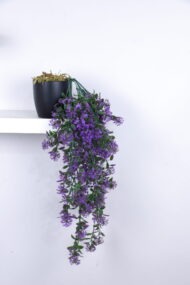 2.2Ft Artificial Hanging Plants With Pot - Image 4