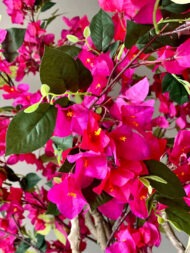 6.2Ft Artificial Bougainvillea Blossom Tree With Pot - Image 4