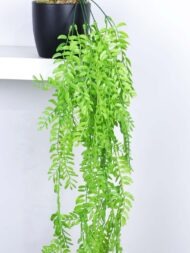 2.6Ft Artificial Hanging Plants With Pot - Image 4